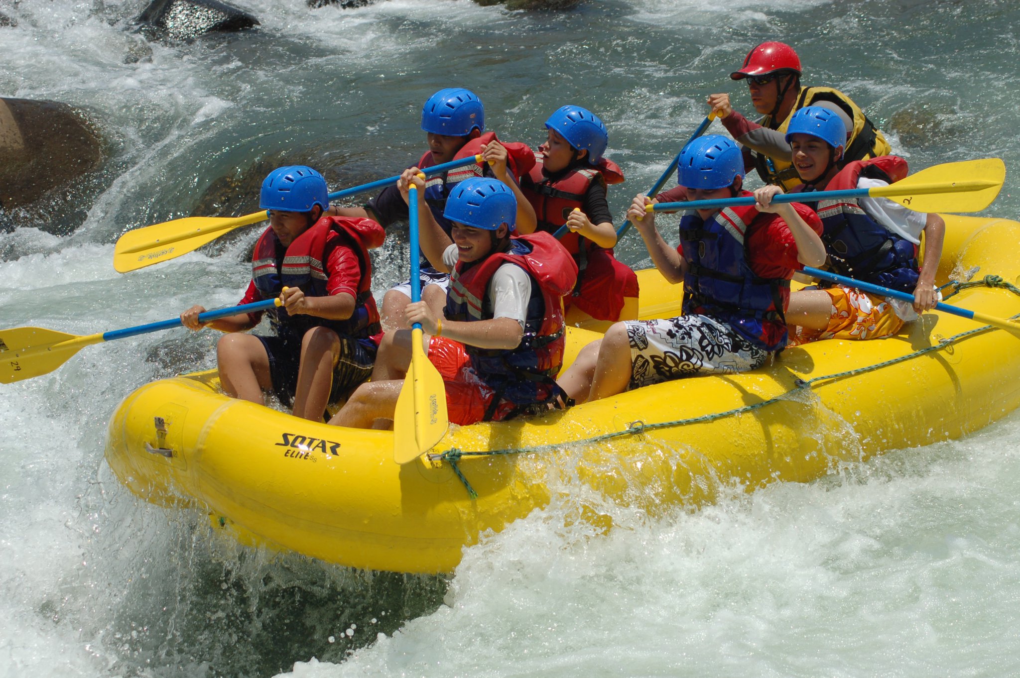 Rafting Descenso En Rapidos Balsa Rio Filobobos Tlapacoyan Veracruz